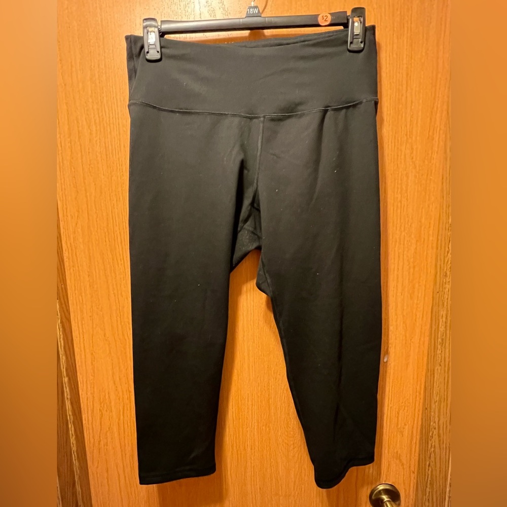 Black Crop Go Dry Crop Legging